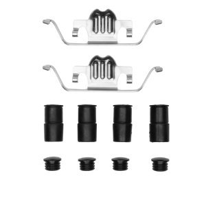 BMW 535XI Disc Brake Hardware Kit - Rear - R1 Concepts - `04-`19